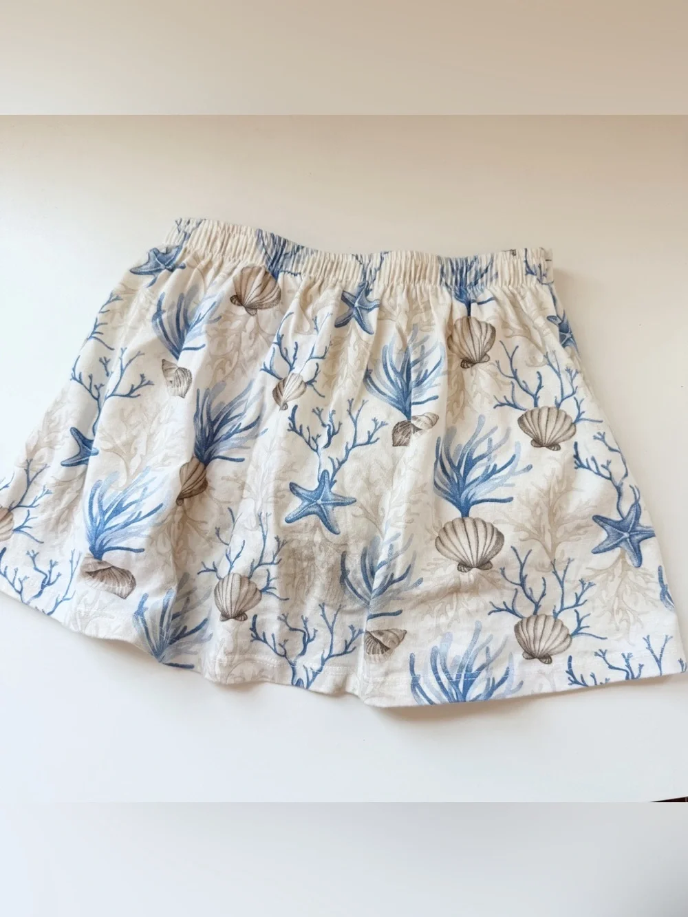 MILON Girls 2 Piece Seashell Skirt Skort Set